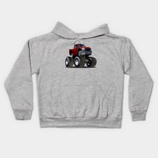 Cartoon monster truck Kids Hoodie